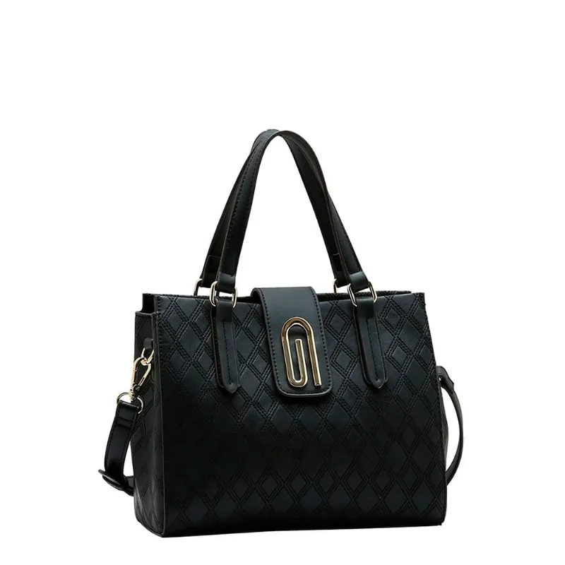 Bolsa Chenson Feminina Texturizada CG85643 PRETO UNICO