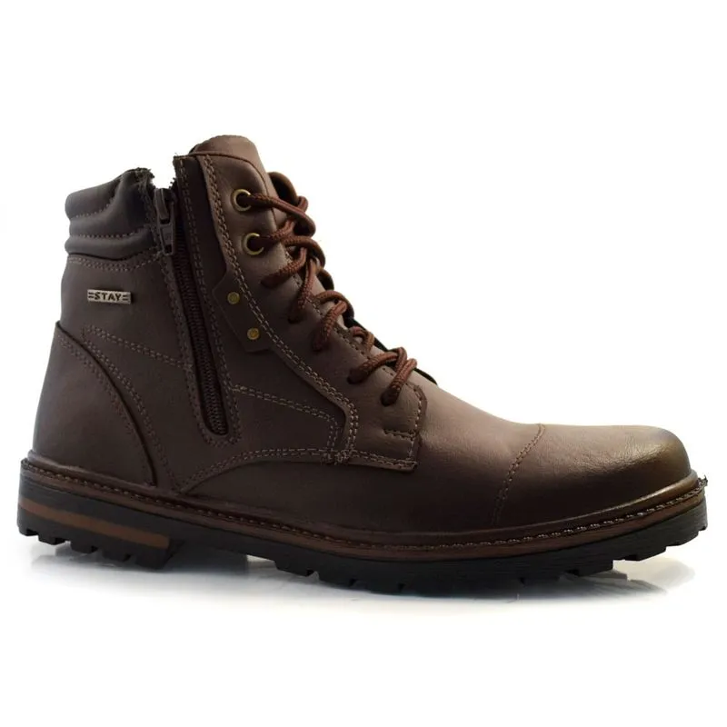 Coturno Masculino Stay Marrom 4810 37
