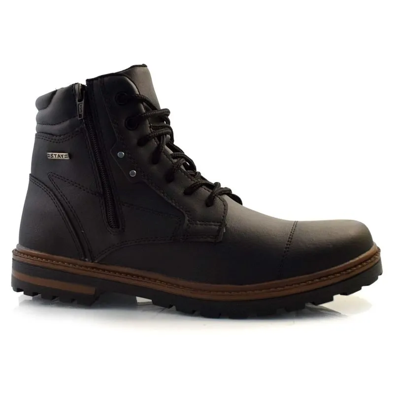 Coturno Masculino Stay Preto 4810 40
