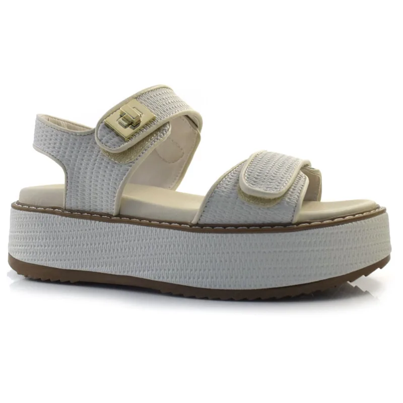 Papete Flat Feminina Suzzara Off White 698-634182 34