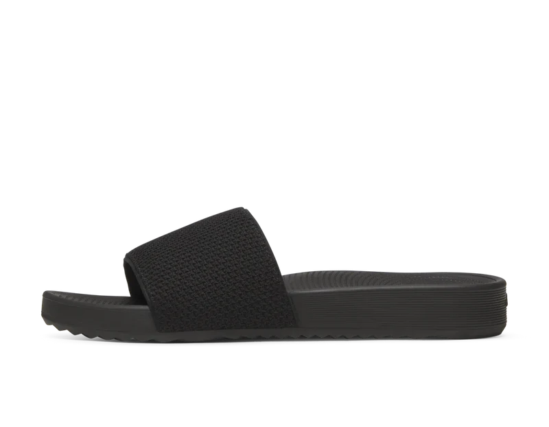 Allbirds Men's Knit Strap Slide Sandal BLACK / 8