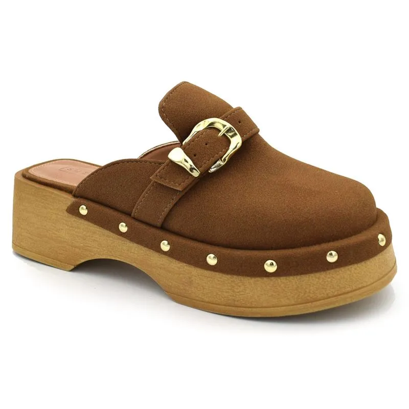 Mule Feminino Suzzara Marrom 782-634499 39