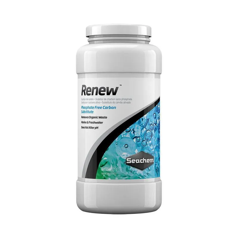 Seachem Renew 500ml - Tratamento Aquários - 320l