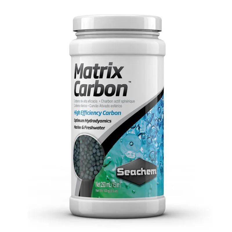 Seachem Matrix Cabon 1l Midia Biologica Para Aquario