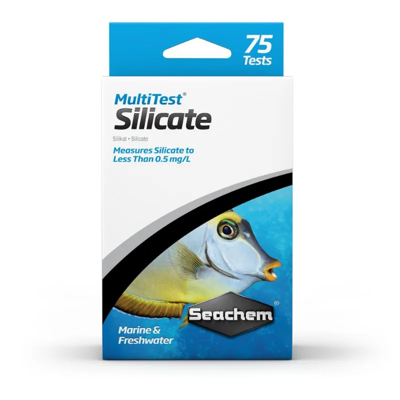 Multitest Silicate Seach100ml Teste Silicato Seachaquairos