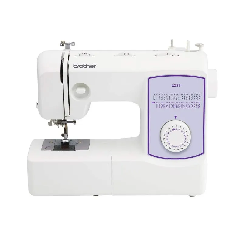 Máquina De Costura Brother Gx37 37, Pontos Embutidos, 6 Pés De Costura