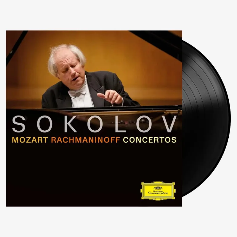 Vinil Grigory Sokolov - Mozart, Rachmaninoff: Concertos (2LP) - Importado