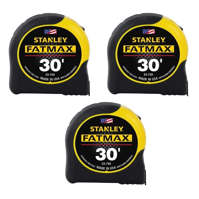 Fita Métrica Stanley Tools Fatmax 30 Pés X 1,25 Polegadas 9 M