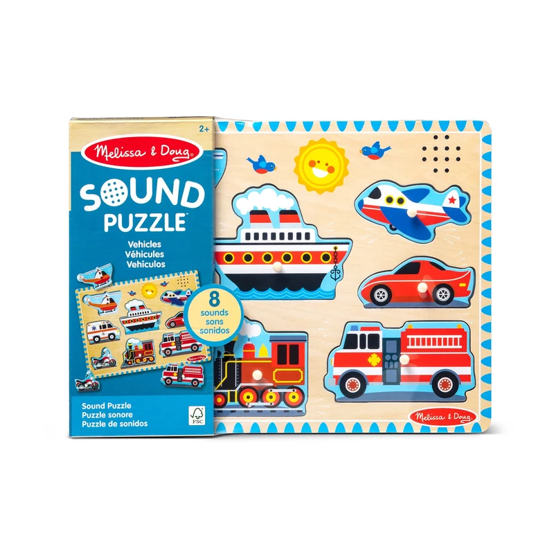 Vehicles Sound Puzzle Vehicles