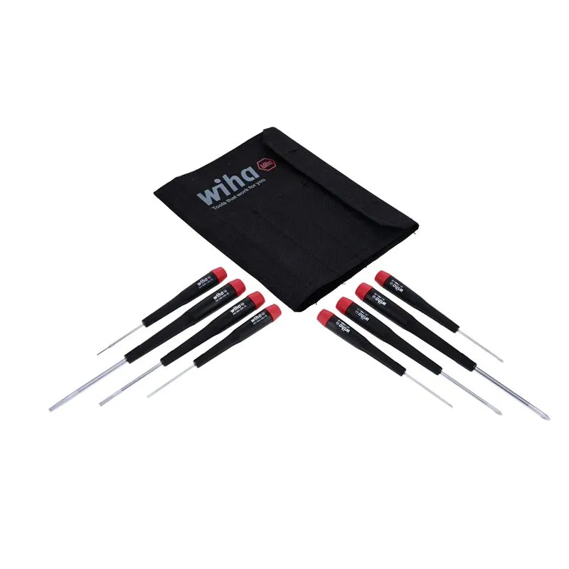 Conjunto De Chaves De Fenda Wiha 26199 Slotted E Phillips De 8 Peças