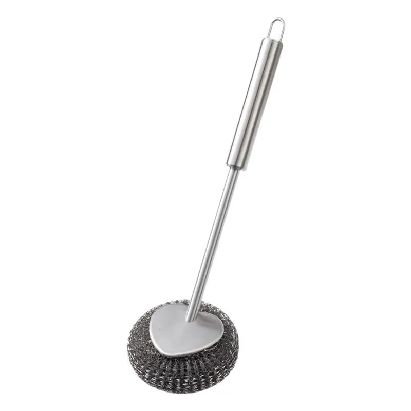 Escova De Limpeza De Cozinha Escova De Aço Com Alça Para Pias