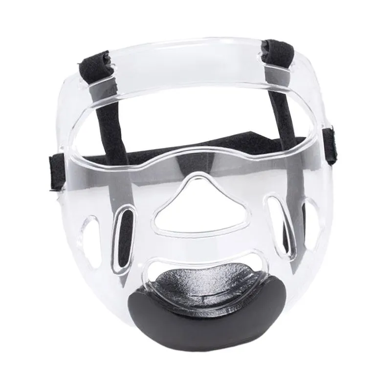 Capa De Cabeça De Máscara De Taekwondo Transparente Cabeça De Escudo Facial Destacável