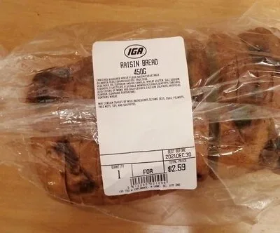 Raisin Bread