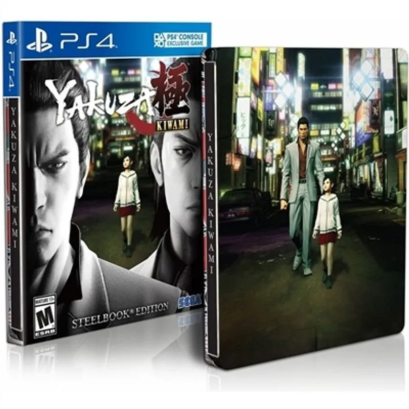 YAKUZA KIWAMI STEELBOOK EDITION - PS4