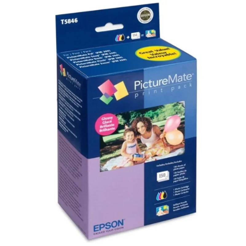 Cartucho epson t5846 kit de impressao p/picturemate 225 epson