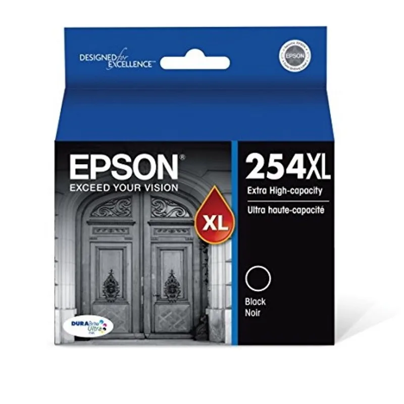 Epson DURABrite Ultra 254XL Extra High-Capacity -Ink -Cartridge, Preto (T254XL120)