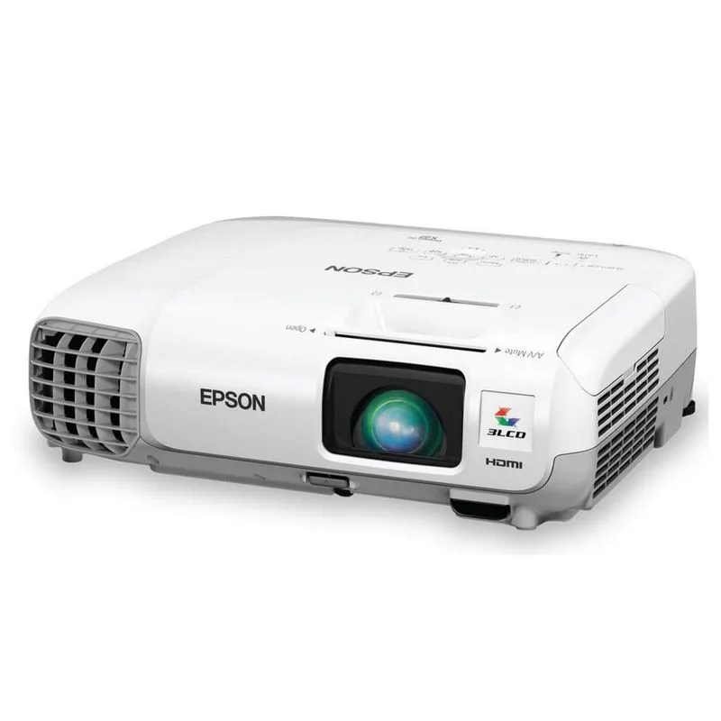 Projetor - Epson PowerLite X29 (XGA 1024 x 768, HDMI, Ethernet, USB, 3LCD, 3000 lumens) - V11H691A