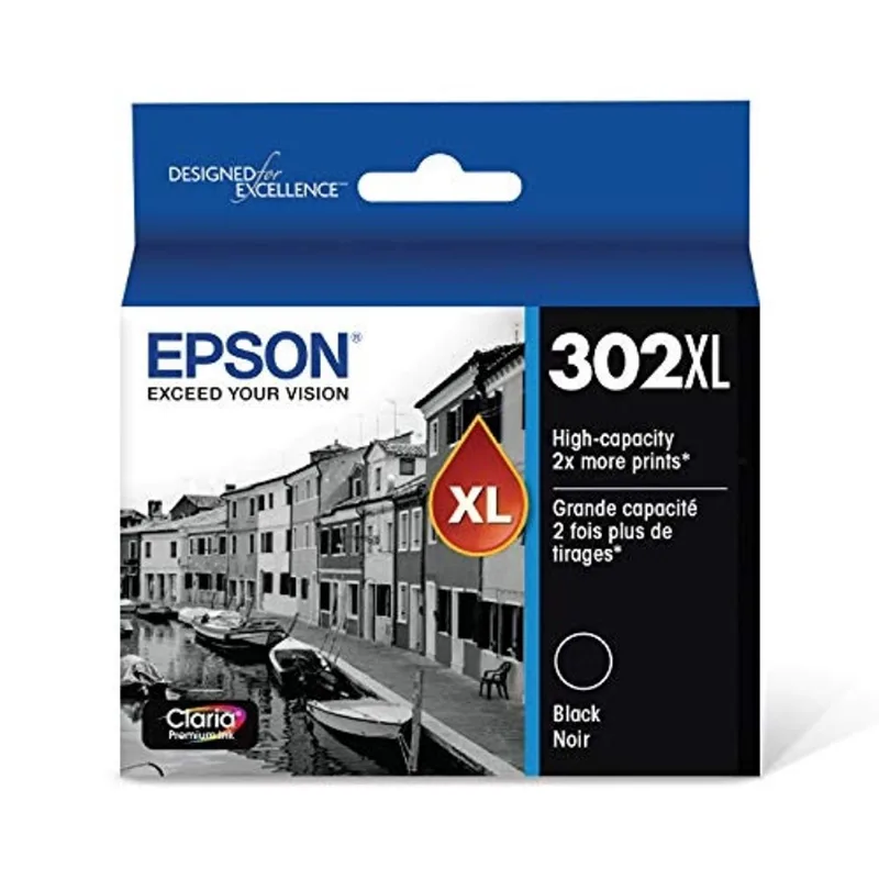Epson T302 Claria Premium -Tinta de Alta Capacidade (T302XL020-S) para Impressoras Epson Expression Premium seleccionadas