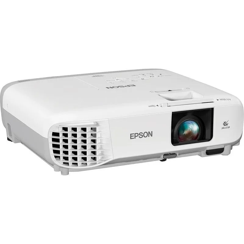 Projetor Epson Powerlite S39 (SVGA 800 x 600, HDMI, VGA, Vídeo Composto, USB, 3LCD, 3300 lumens, Bivolt)