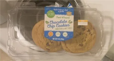 Plant Based Chocolate Chip Cookies