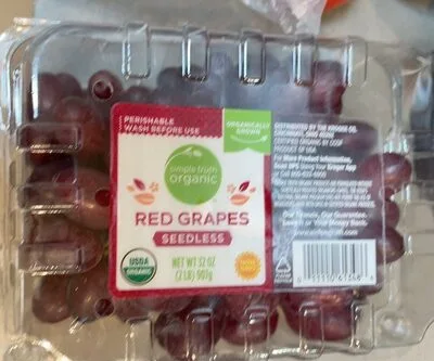 Red grapes
