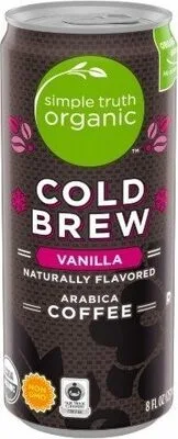 Cold brew vanilla arabica coffee