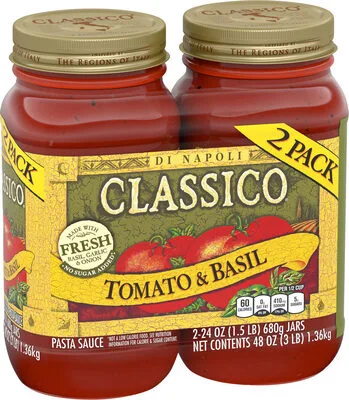 Tomato & basil pasta sauce