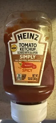 Tomato Ketchup Blended With Jalapeño
