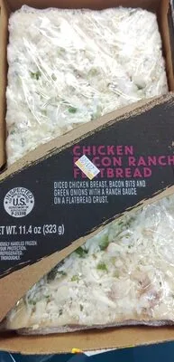 Chicken bacon ranch flatbread