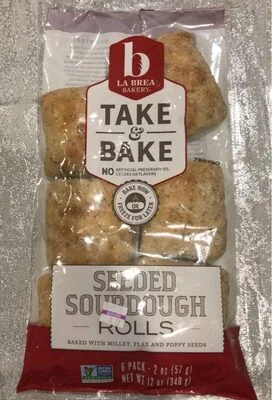 Take & Bake Seeded Sourdough Rolls