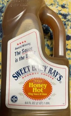 Honey hot wing sauce and glaz half gallon