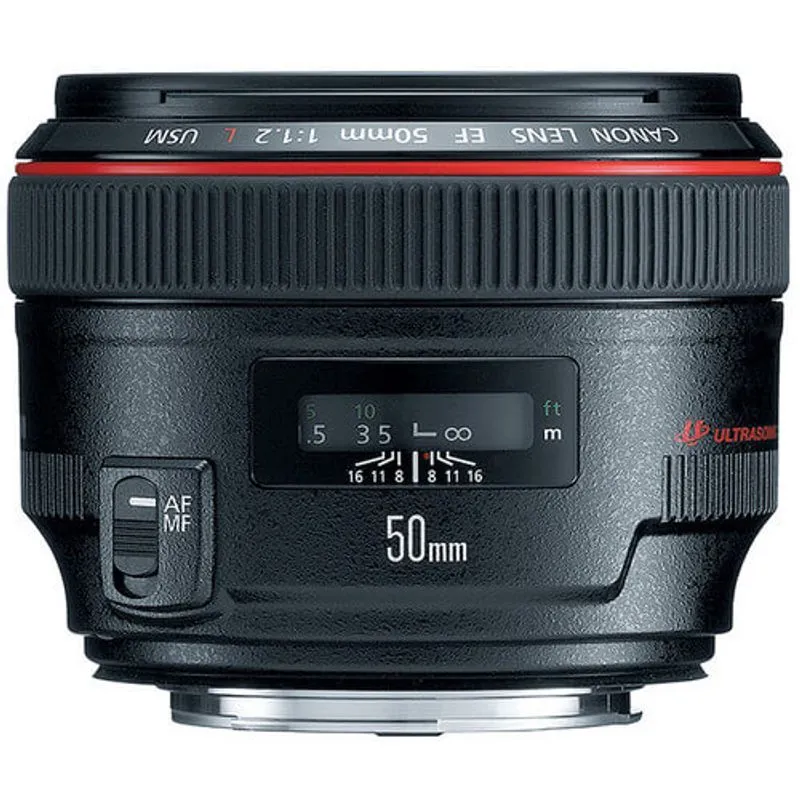 Lente Canon EF 50mm f/1.2L USM Ultrasonic