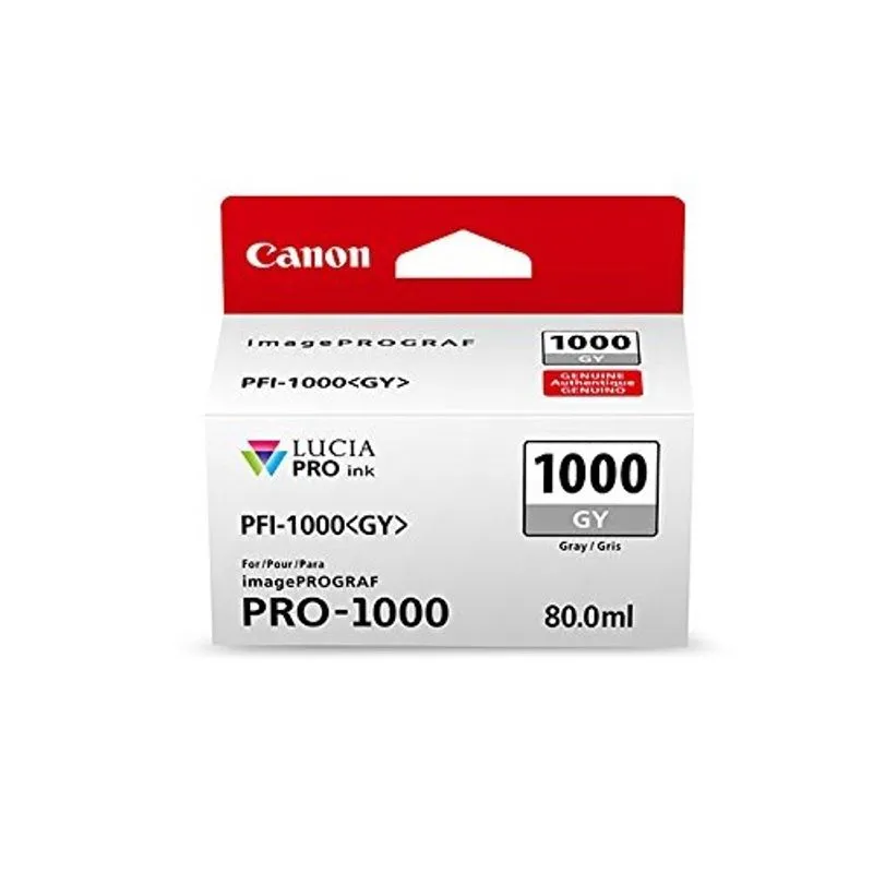 CanonInk Lucia pro PFI-1000 Cinza Tanque de tinta individual
