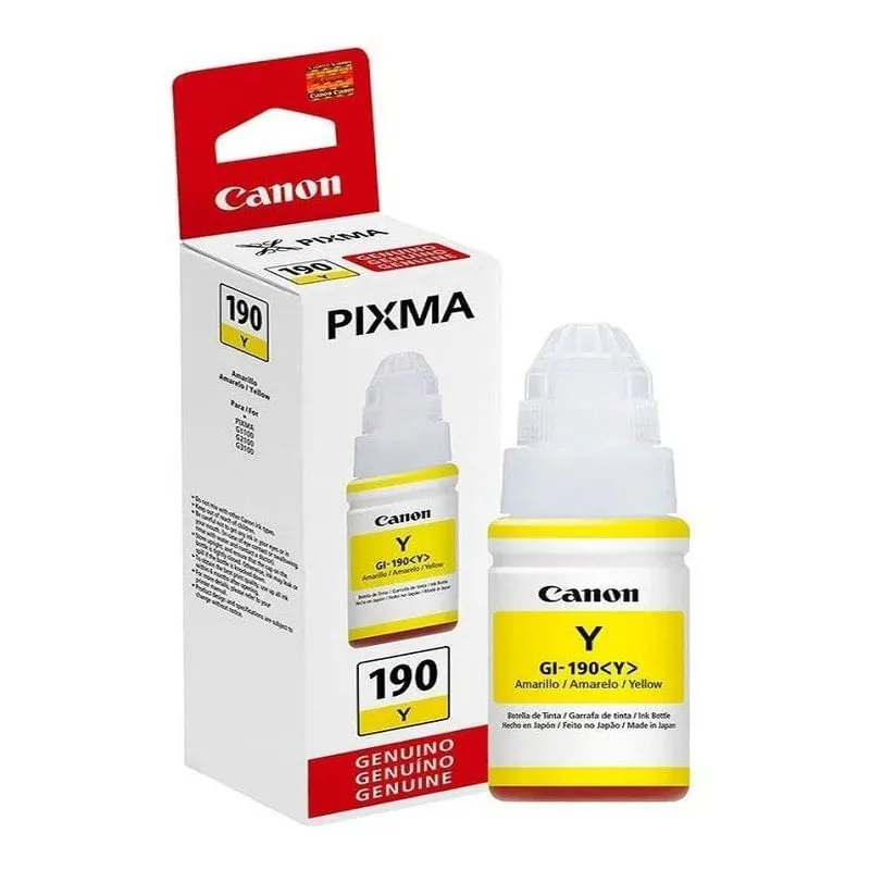 Tinta Canon Amarelo G3110 G4100 G3100 G-190