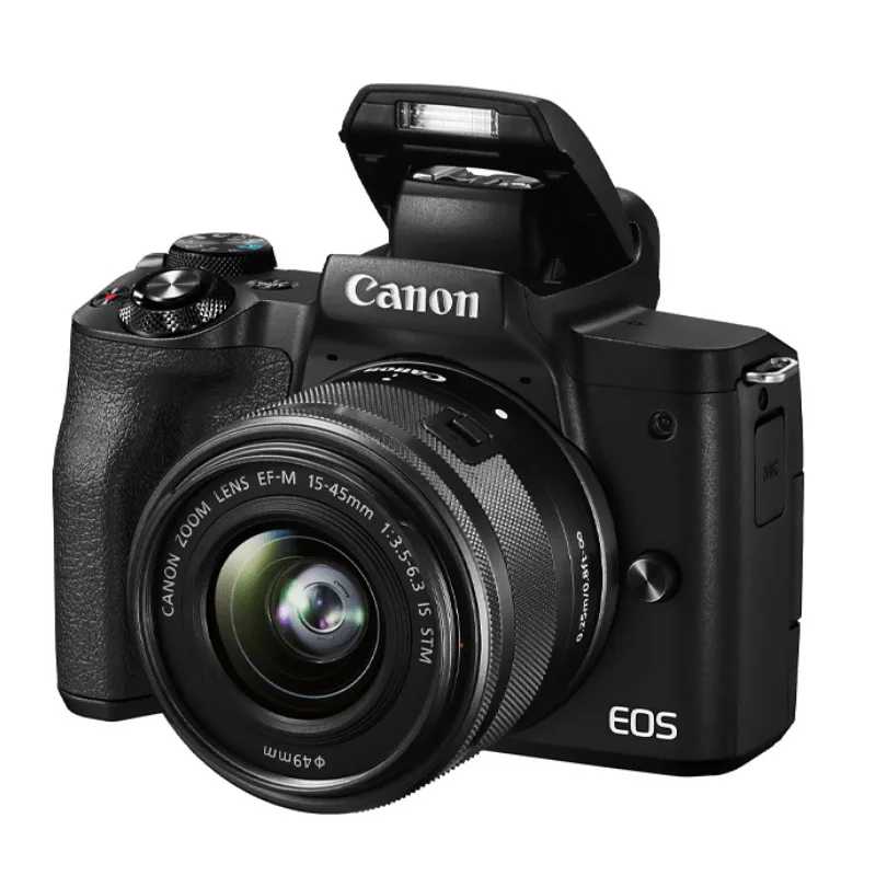 Câmera Digital Canon Eos M50 Mirrorless Com Lente 15-45mm (preto)