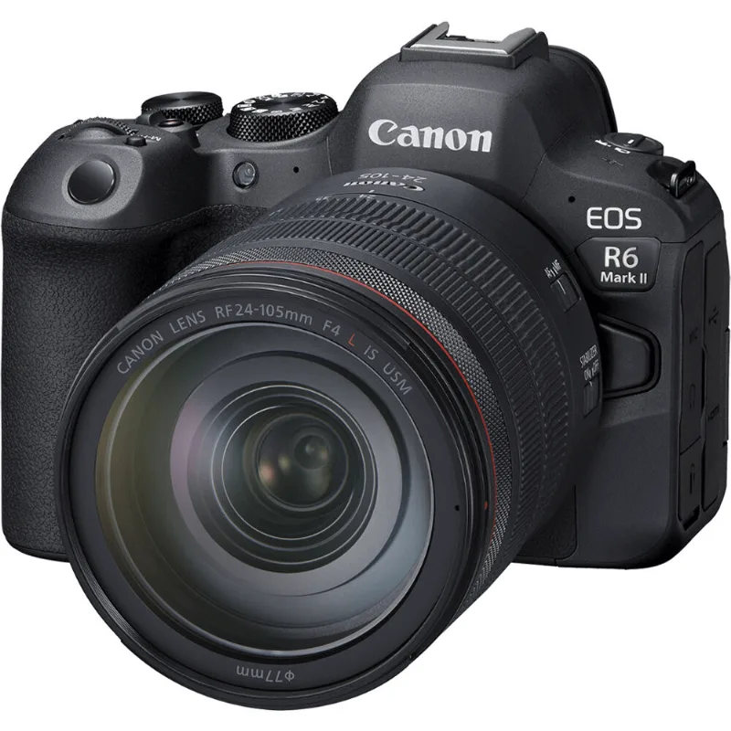 Câmera Canon EOS R6 Mark II Mirrorless com Lente RF 24-105mm f/4