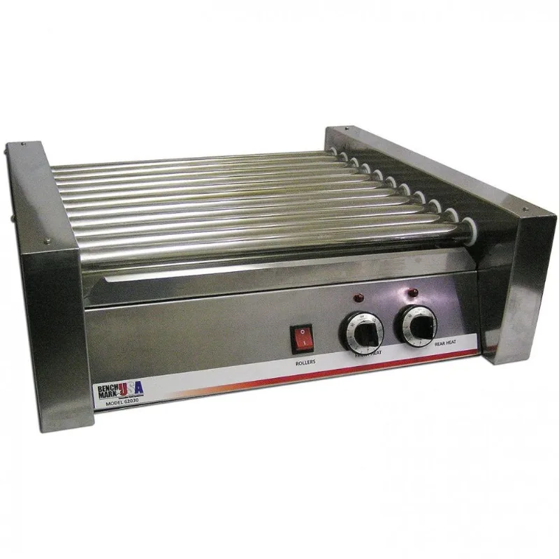 Máquina De Hot Dog Até 30 Salsichas Por Vez, Aço Inoxidável, 110v 1100w, Benchmark, Prata