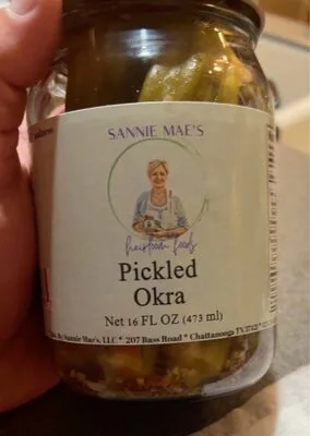 Pickled okra