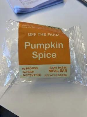 Pumkin spice bar