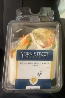 Vegan Smashed Chickpea Wrap