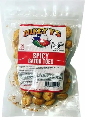Gator toes deep fried garlic cloves spicy