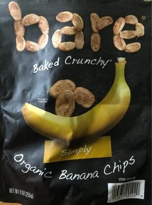 Organic Baked Crunchy Simply Banana Chips