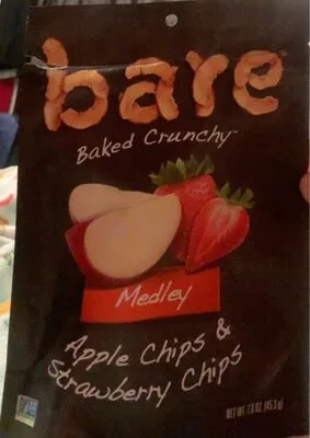 Baked Crunchy Medley Apple & Strawberry Chips
