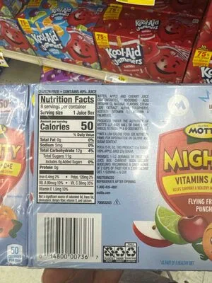 Mighty Vitamins A C E Flying Fruit Punch