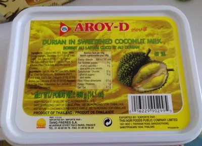 Glace durian