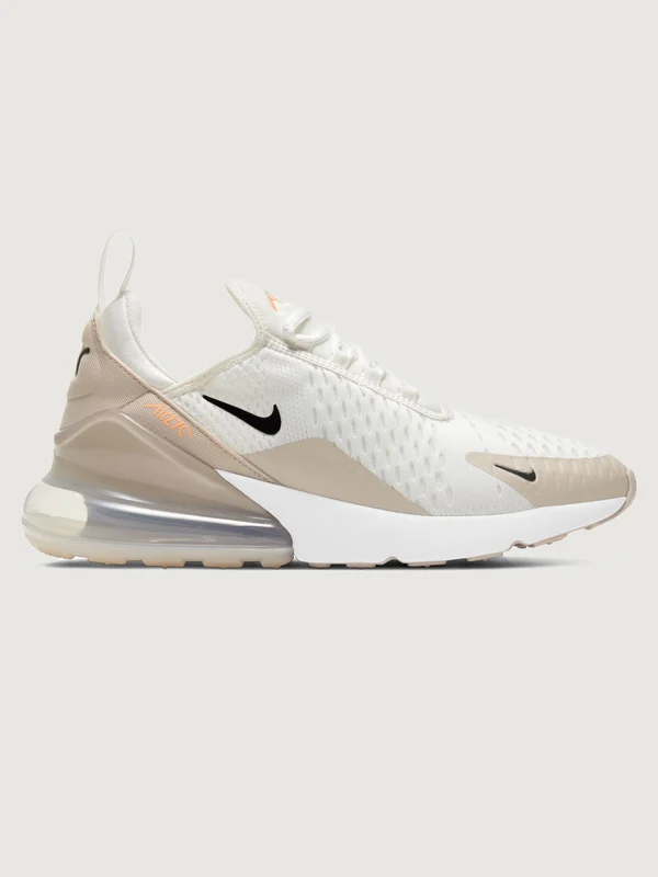 Nike Air Max 270 - Summit White/Black-Desert Sand Summit White/Black-Desert Sand / 10