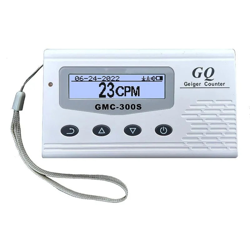 Detector De Radiação Nuclear Gq Gmc-300s Geiger Counter Monitor