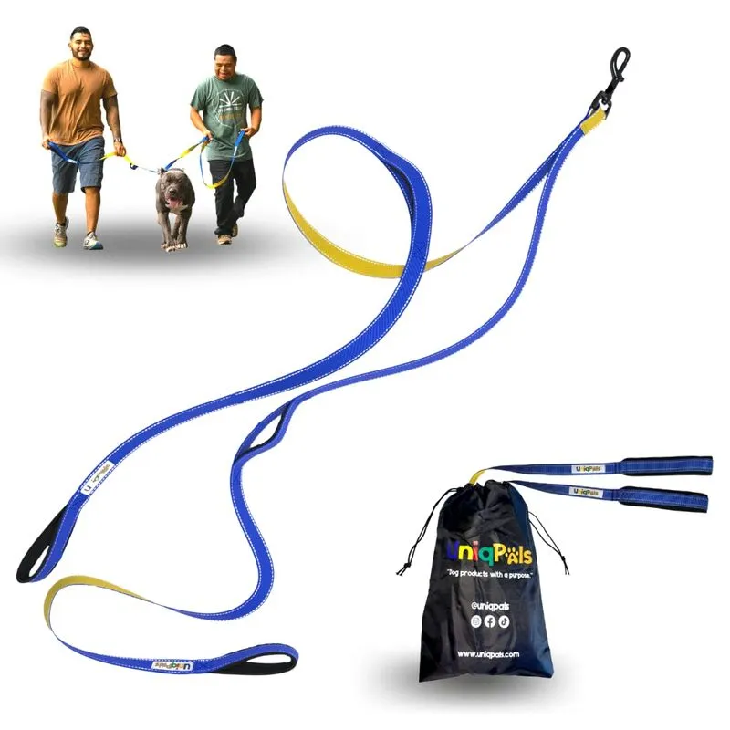 Trela Dupla Uniqpals Guardian Para Cães Pequenos A Grandes