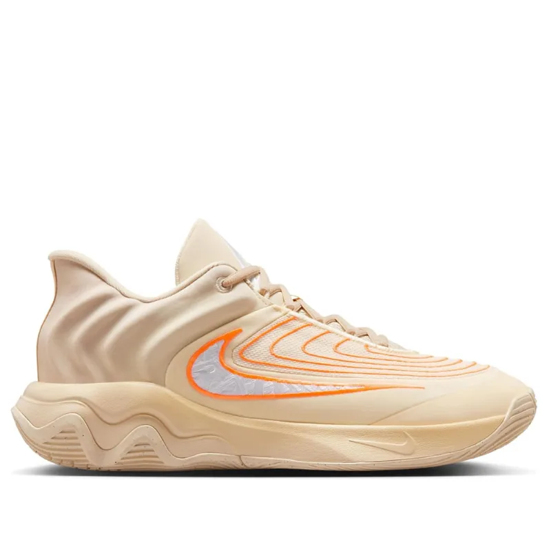 Tênis Masculino Nike Giannis Immortality 4 Bege Claro/Laranj - 39