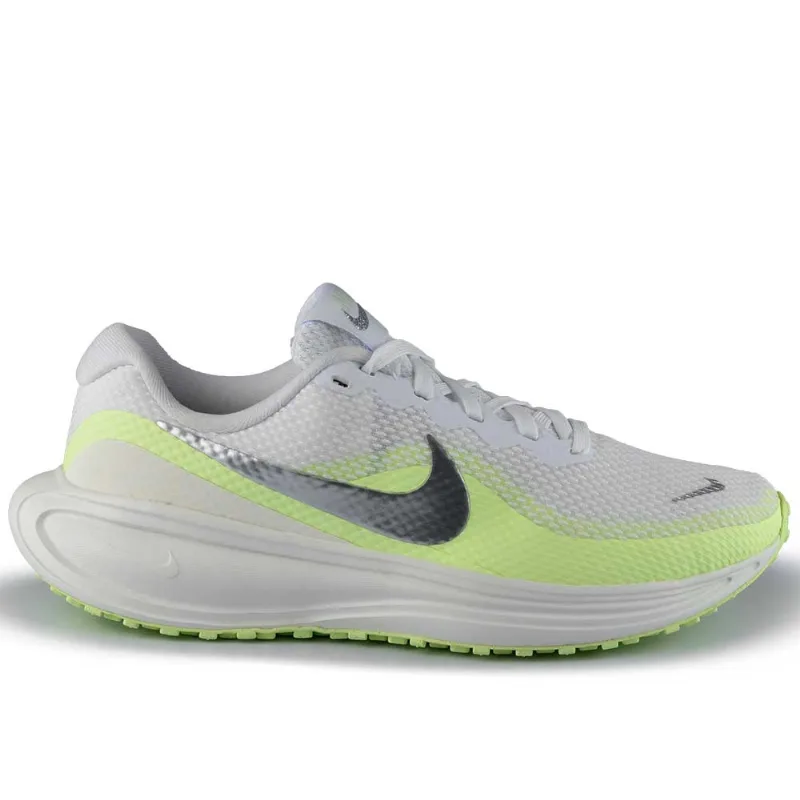 Tênis Esportivo Nike Feminino Revolution 8 HJ8485-100 WHT/METALLIC SILVER 35